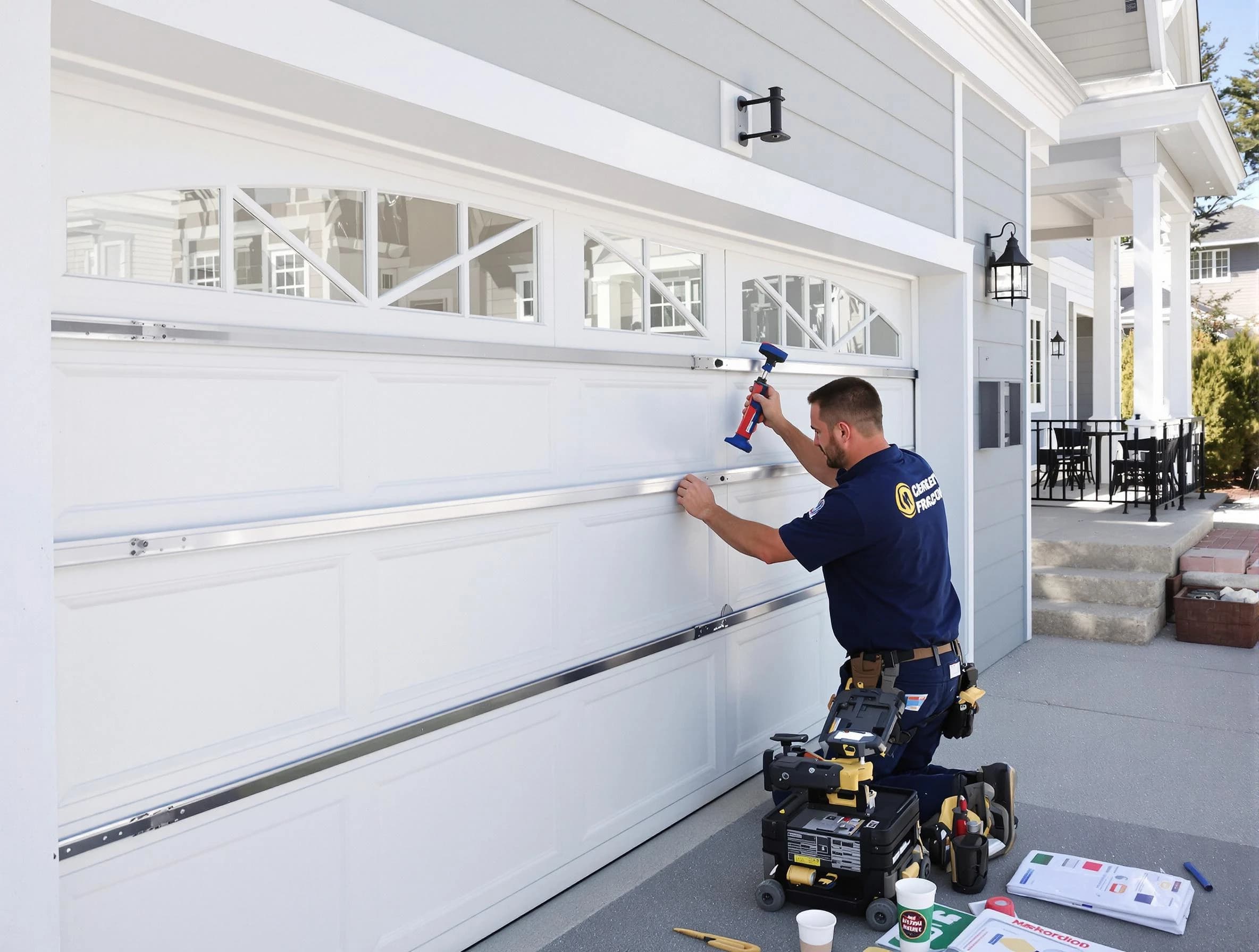 Professional garage door installation by Teaneck Garage Door Repair in Teaneck
