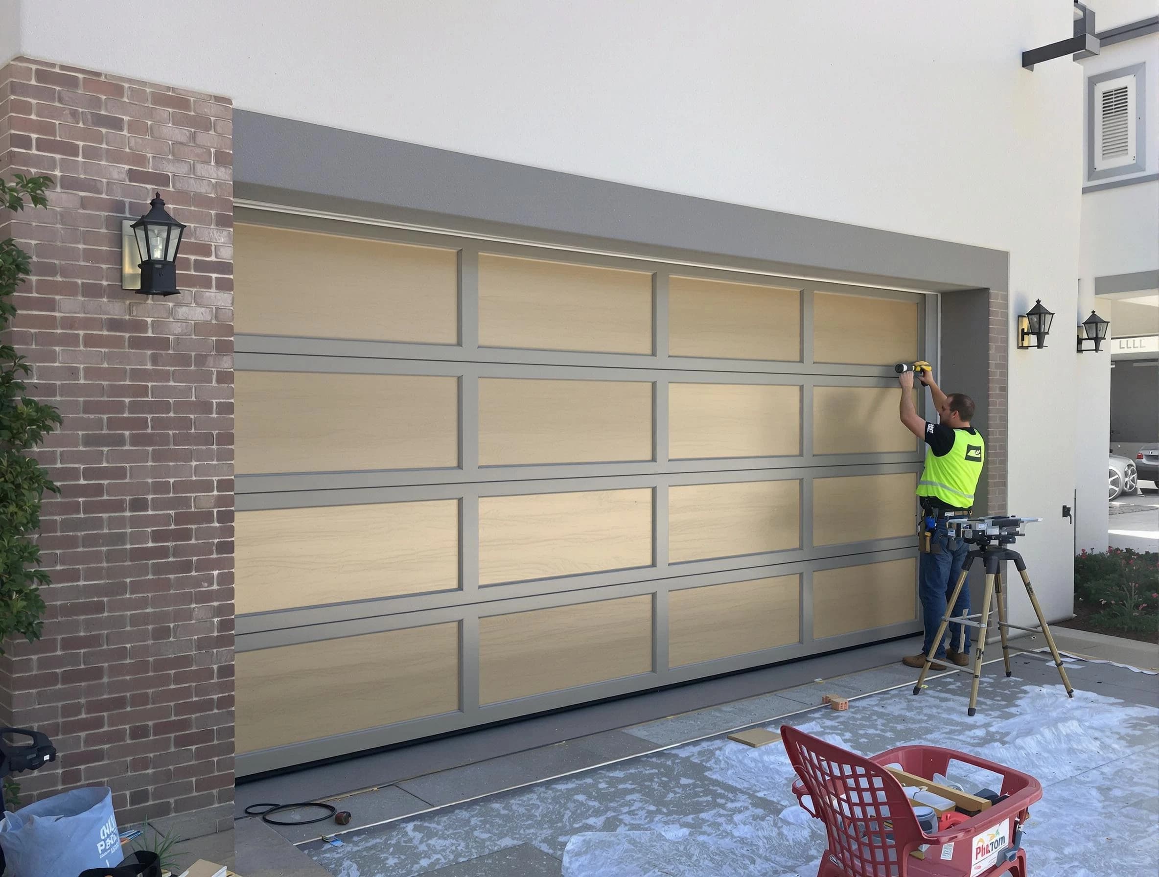 Garage door replacement service by Teaneck Garage Door Repair in Teaneck