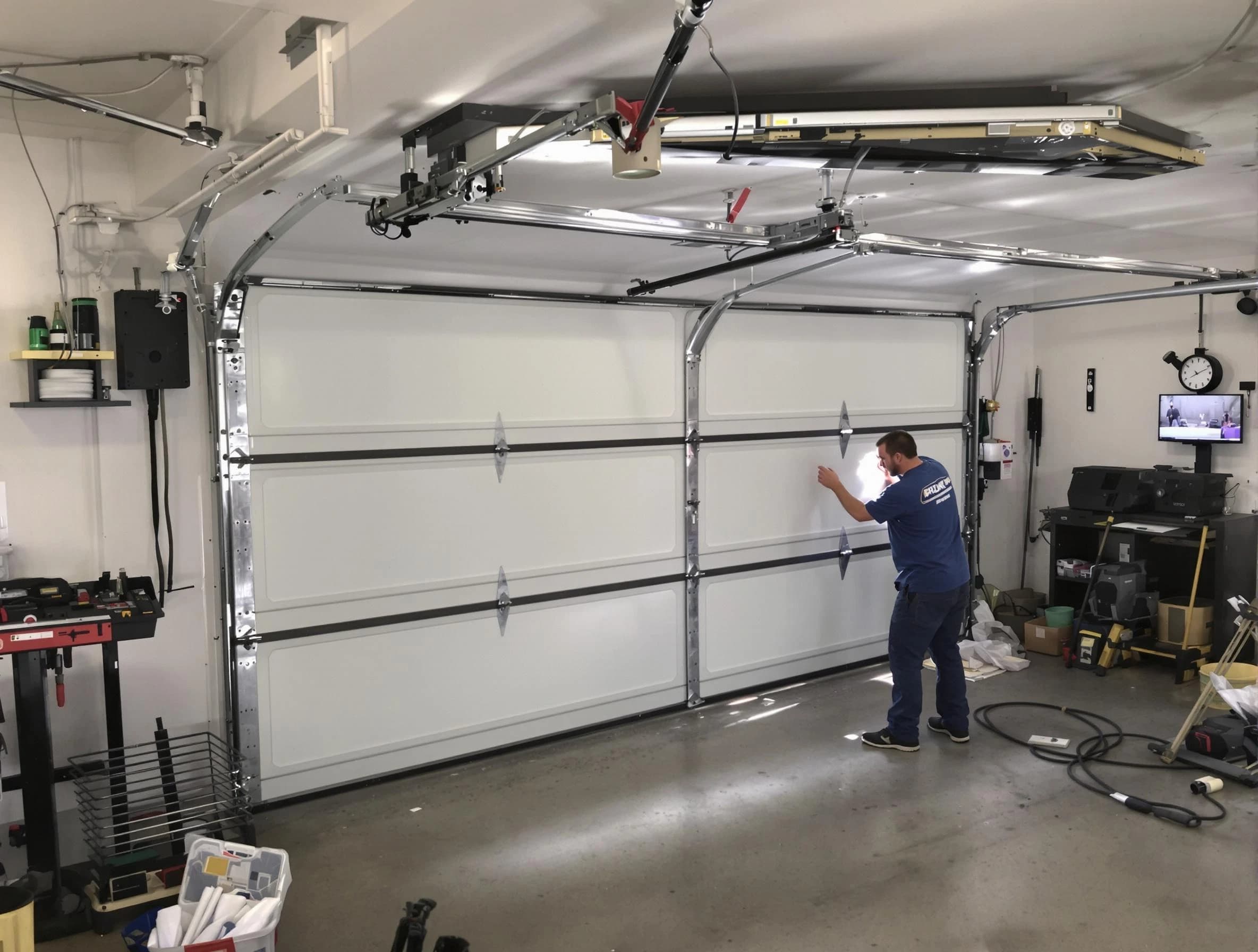 Professional garage door repair service by Teaneck Garage Door Repair in Teaneck