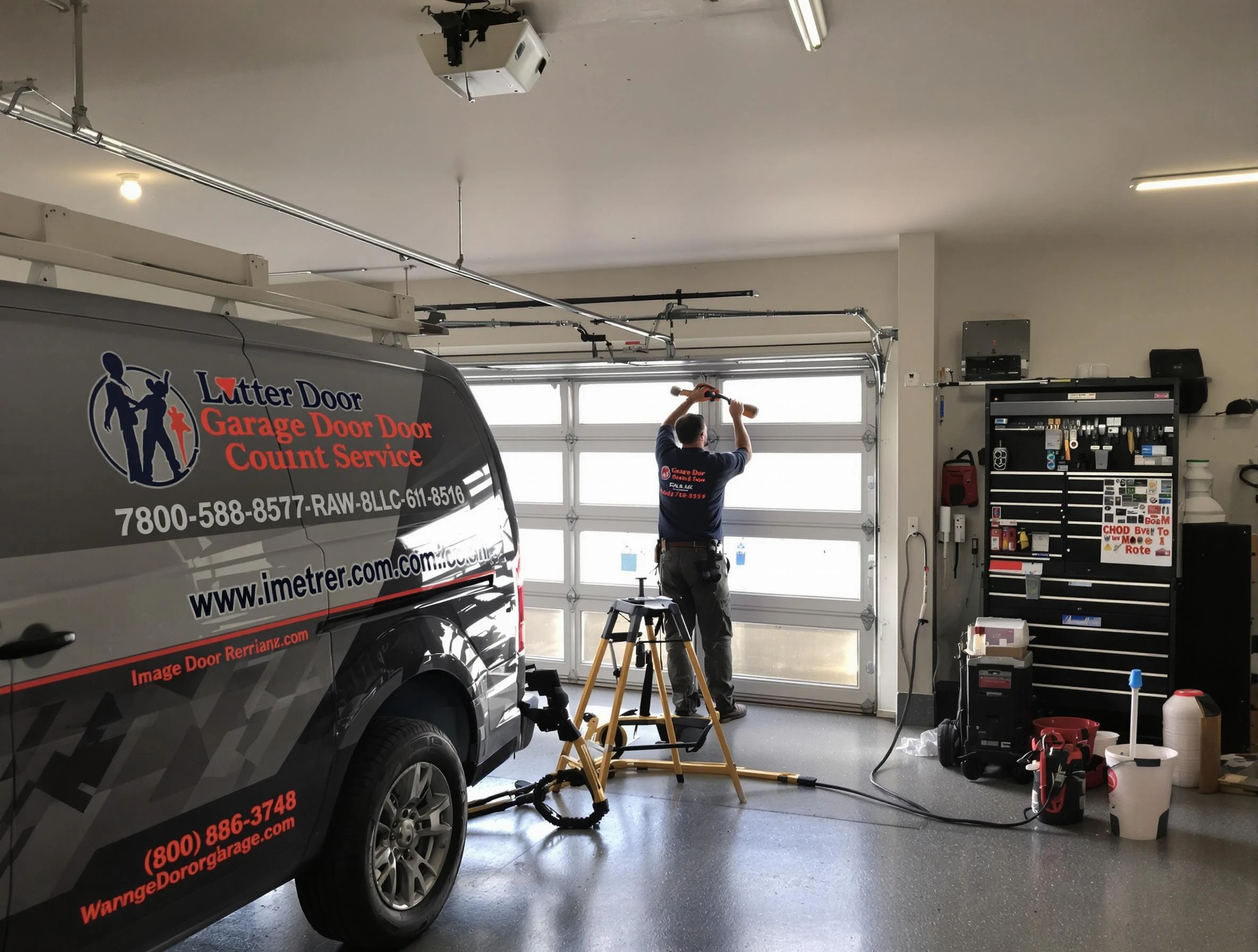 Teaneck Garage Door Repair rapid response team performing same-day repair in Teaneck
